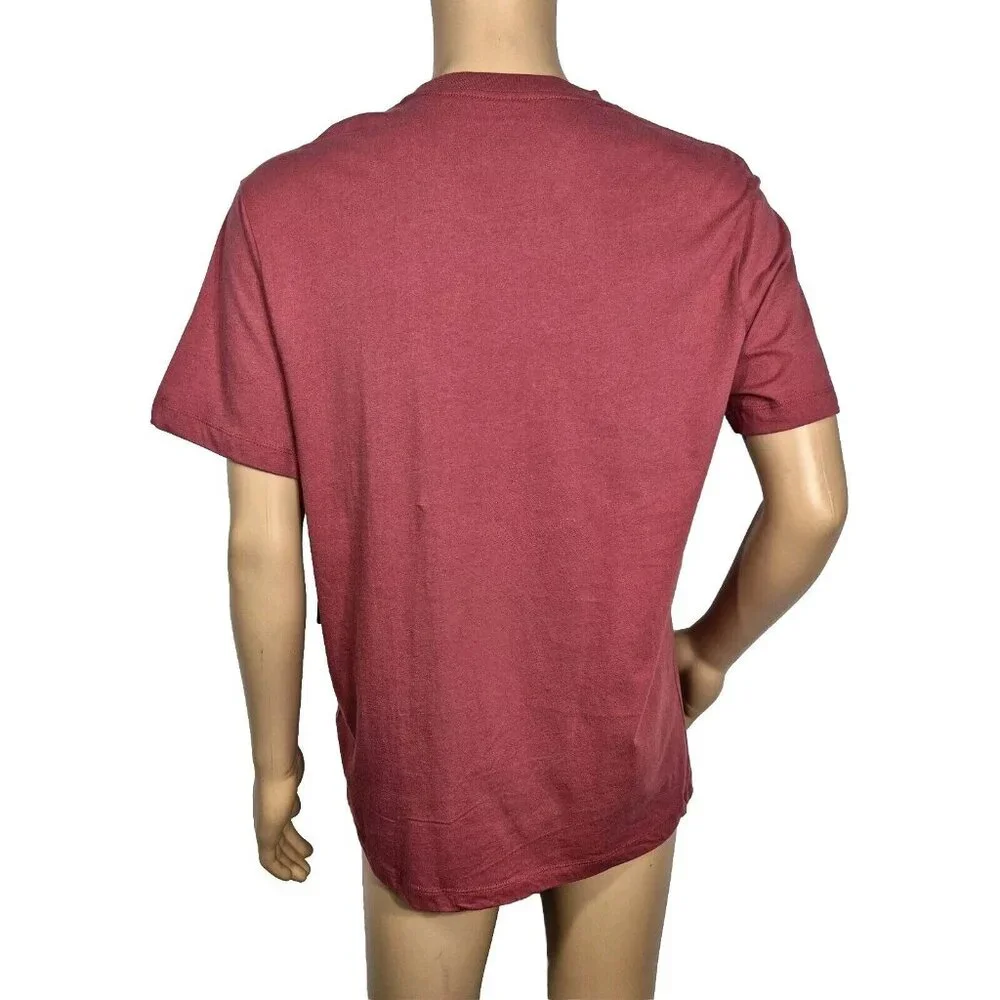 True Religion Brand Jeans T-Shirt Men's Size L Crew Neck Buddha Red (45)